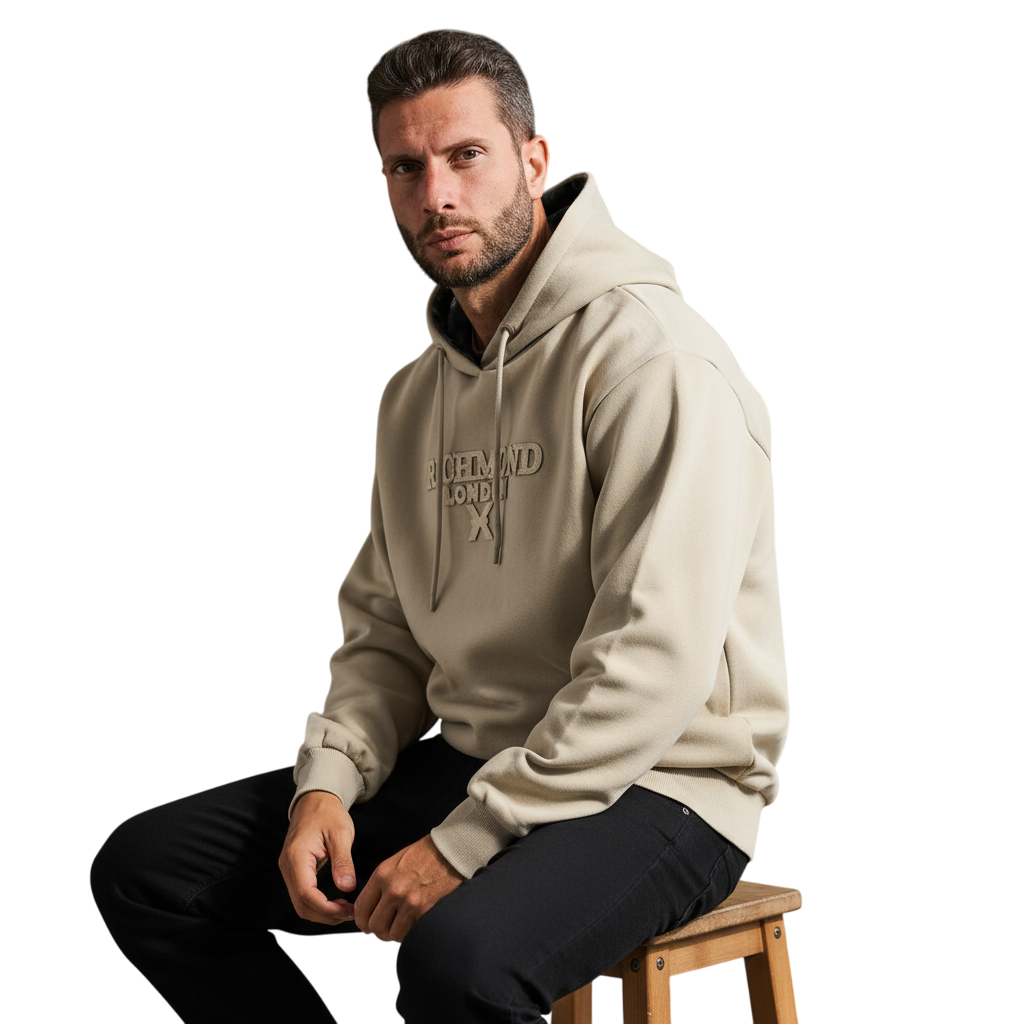 Felpa Uomo RICHMOND X Cappuccio