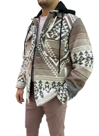 Giacca Uomo BERNA Navajo Over-fit Cappuccio removibile