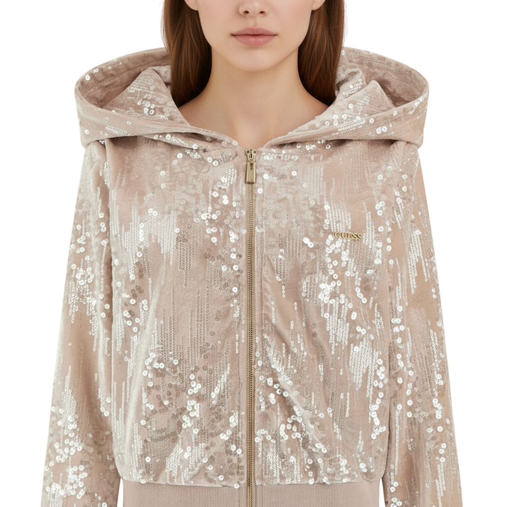 Felpa Donna GUESS in Paillettes