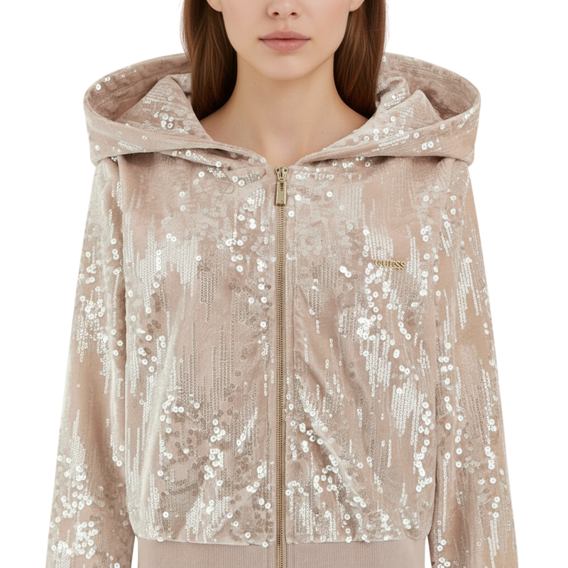 Felpa Donna GUESS in Paillettes
