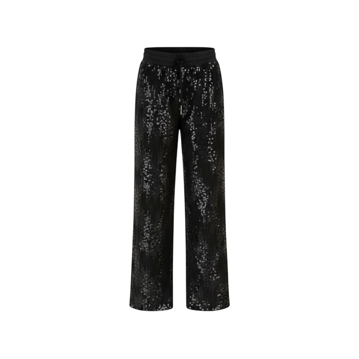 Pantalone Donna GUESS in Paillettes Nero
