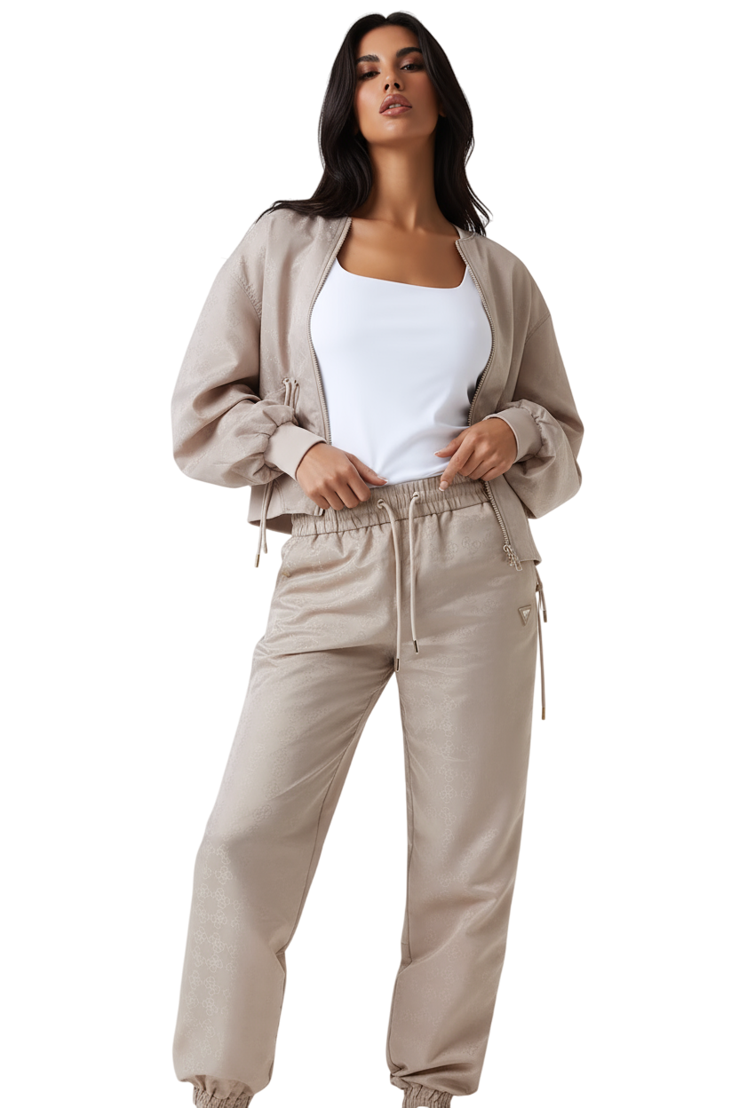 Pantalone Donna GUESS Nylon Logo 4G