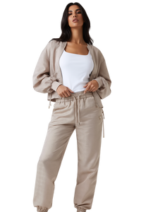 Pantalone Donna GUESS Nylon Logo 4G