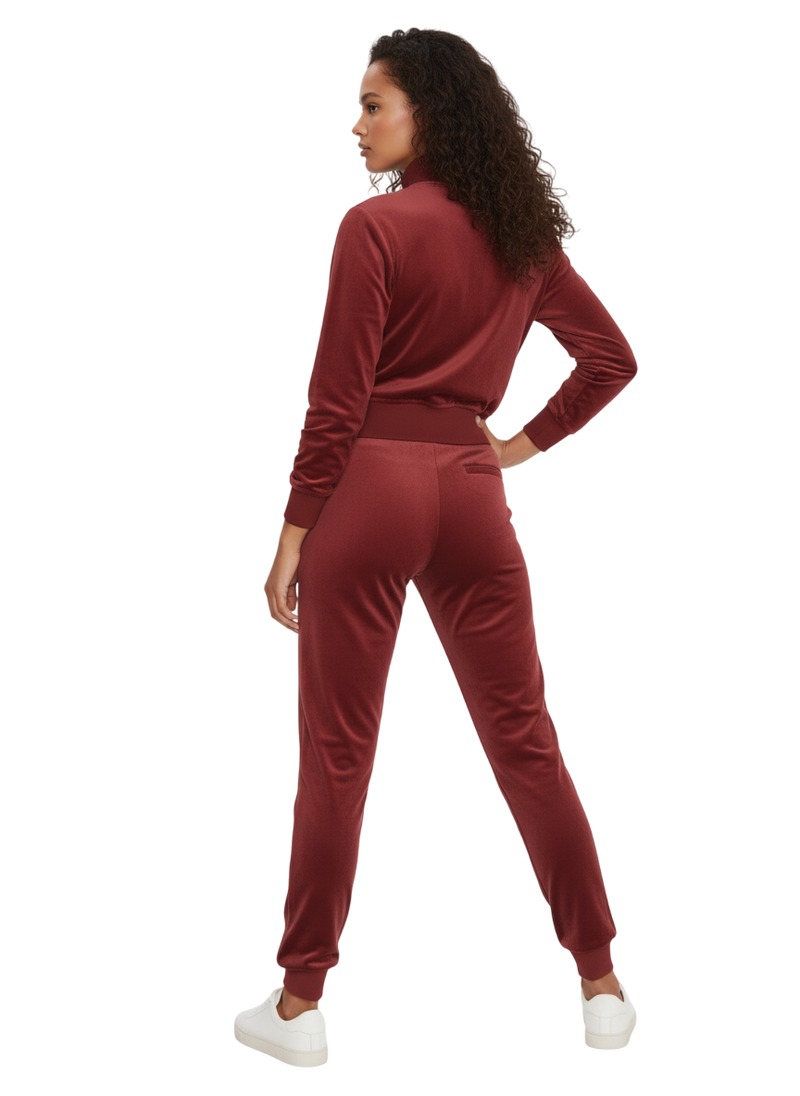 Tuta Donna GUESS in Ciniglia Logo Glitter