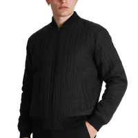 Giacca Uomo BERNA  Bomber Groffato Nero