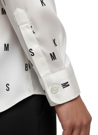 Camicia Uomo BIKKEMBERGS Lucida Stampa All-Over