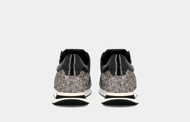 Scarpe donna Philippe Model Tropez Noir Platin Glitter