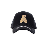 Cappello Palm Angels BEAR TRUCKER CAP Black