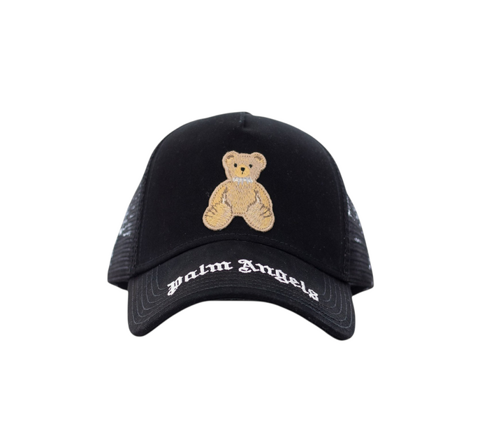 Cappello Palm Angels BEAR TRUCKER CAP Black