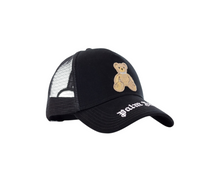 Cappello Palm Angels BEAR TRUCKER CAP Black