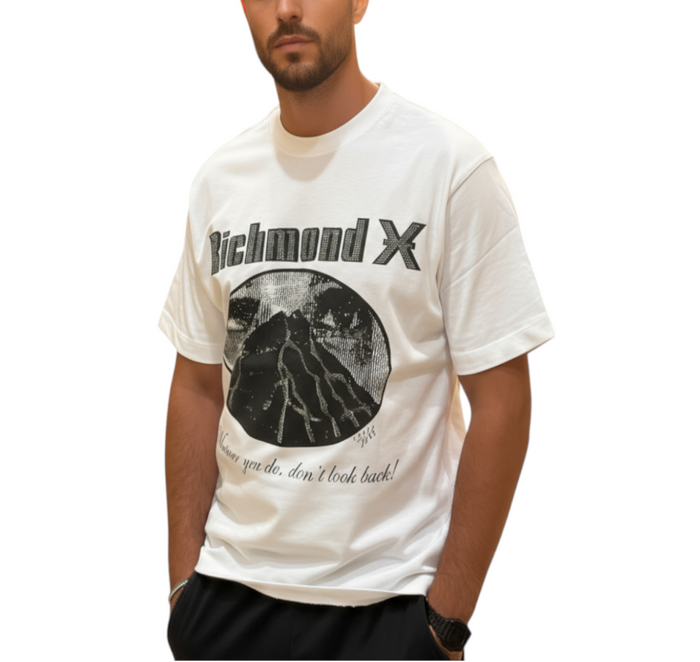 T-shirt Uomo RICHMOND Glitter