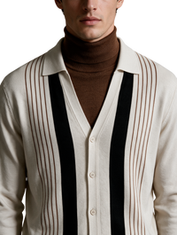 Giacca Uomo F.Mattioli Cardigan Bowling