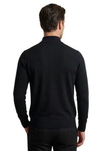 Maglia Uomo F.MATTIOLI Mezzocolllo Lupetto Nero