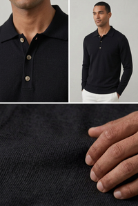 Polo Uomo F.MATTIOLI con Bottoni
