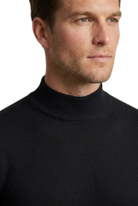 Maglia Uomo F.MATTIOLI Mezzocolllo Lupetto Nero