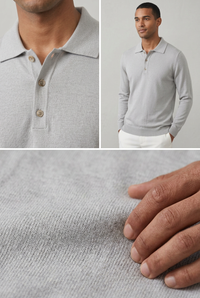 Polo Uomo F.MATTIOLI con Bottoni
