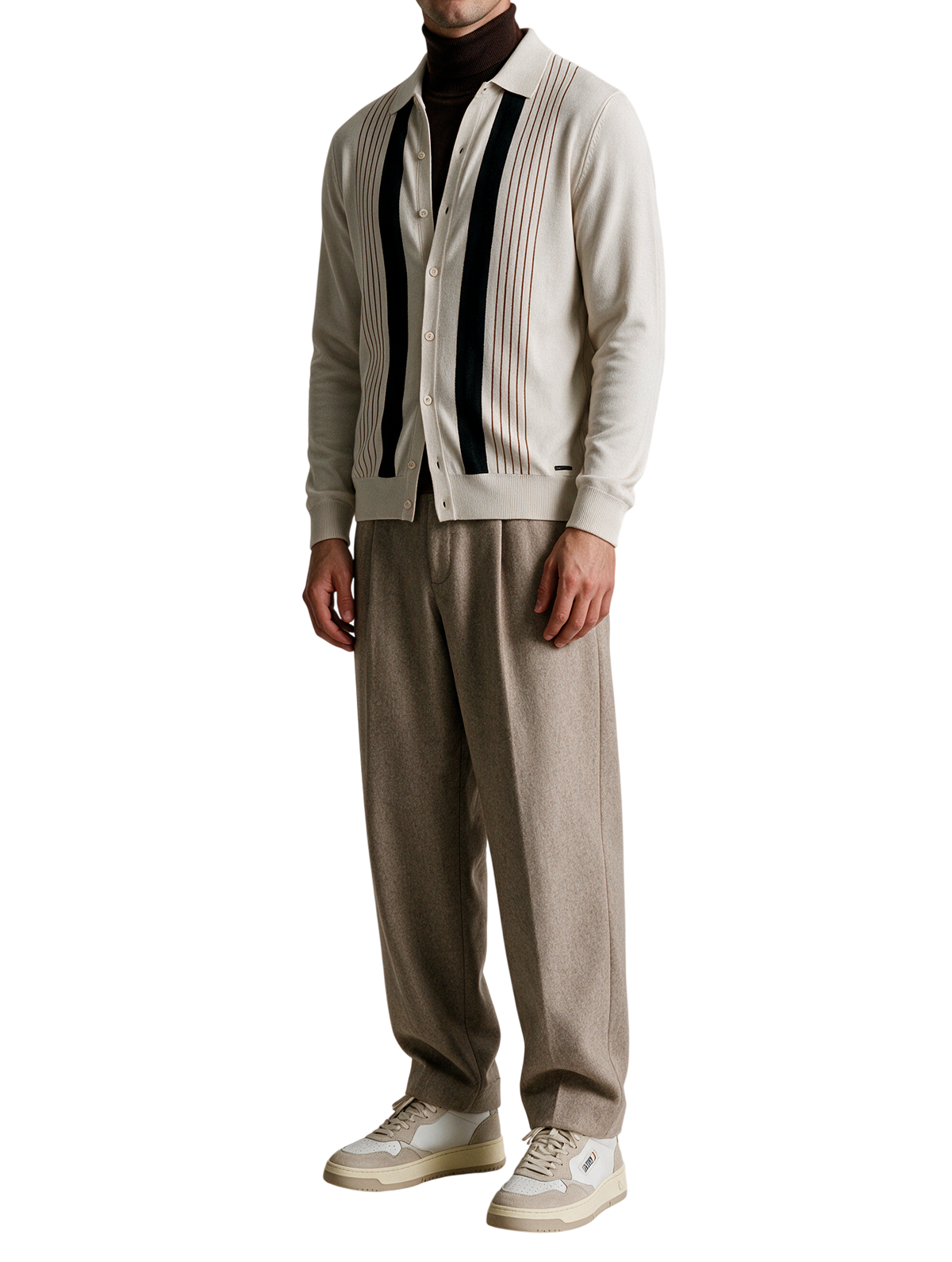 Giacca Uomo F.Mattioli Cardigan Bowling