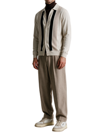 Giacca Uomo F.Mattioli Cardigan Bowling
