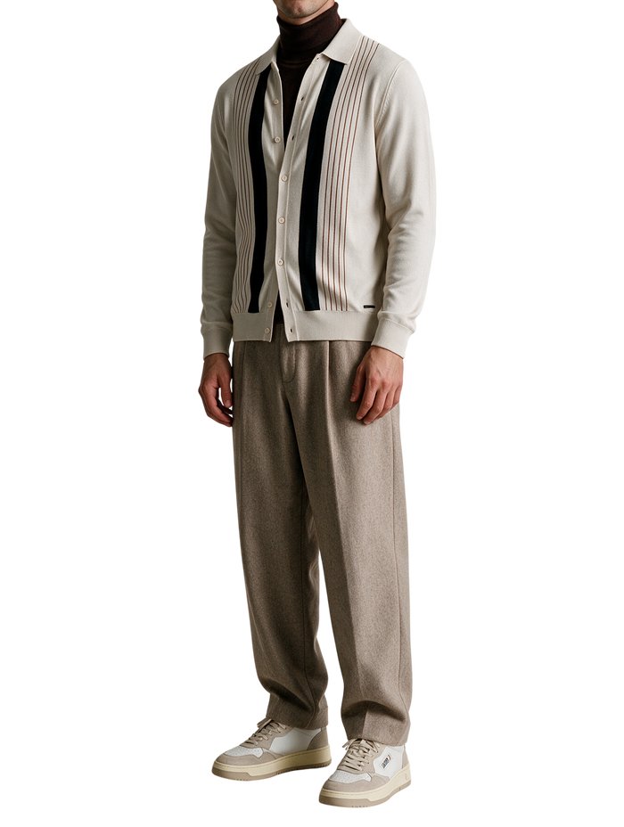 Giacca Uomo F.Mattioli Cardigan Bowling
