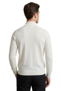 Maglia Uomo F.MATTIOLI Mezzocolllo Lupetto Panna
