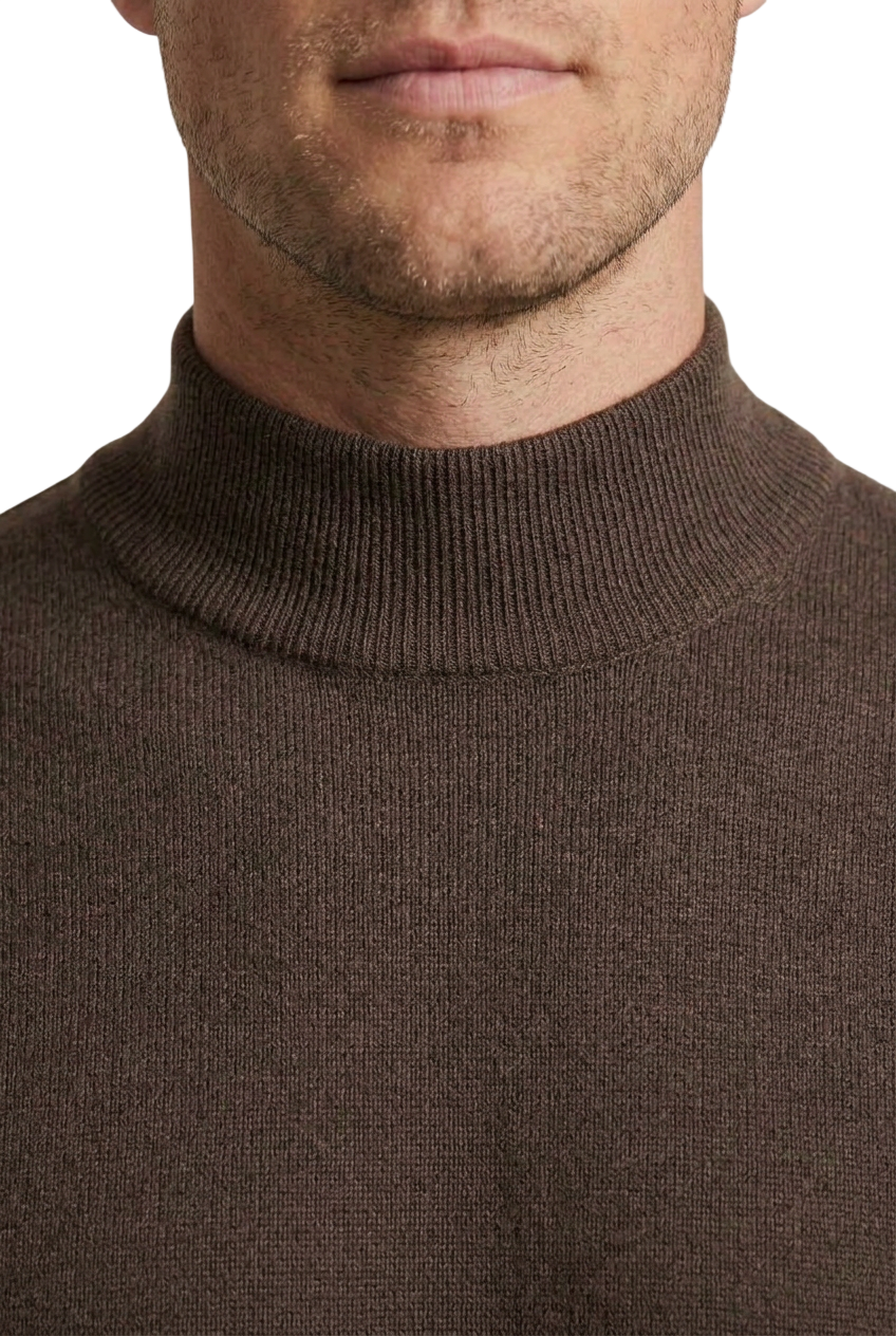 Maglia Uomo F.MATTIOLI Mezzocolllo Lupetto Moro