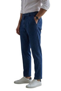 Pantalone Uomo FOUR.TEN  in Jeans Cotonato Denim