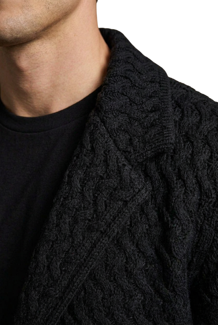 Giacca Uomo DANIELE ALESSANDRINI Cardigan Nero