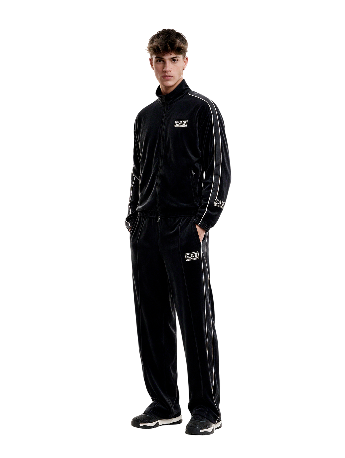 Tuta Uomo EA7 Emporio Armani Velluto