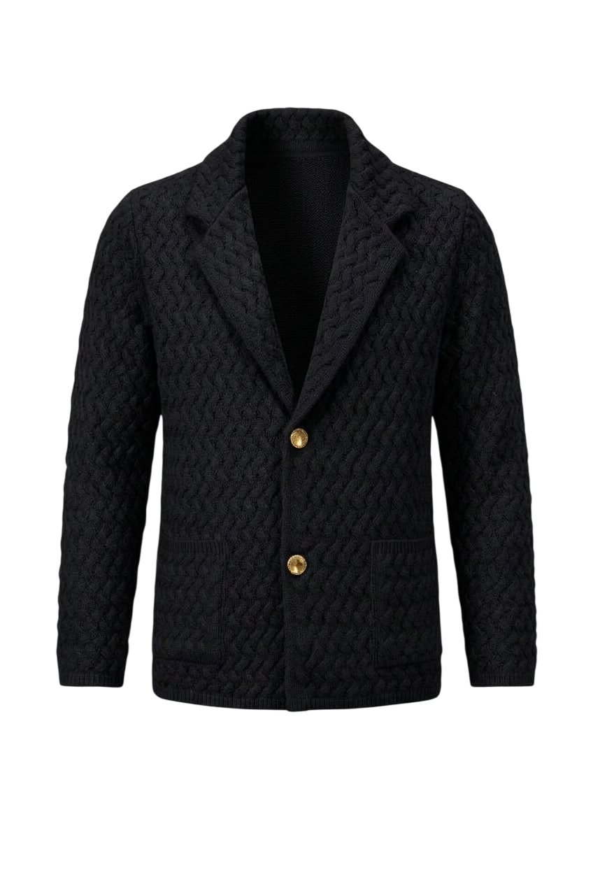 Giacca Uomo DANIELE ALESSANDRINI Cardigan Nero