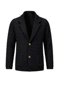 Giacca Uomo DANIELE ALESSANDRINI Cardigan Nero