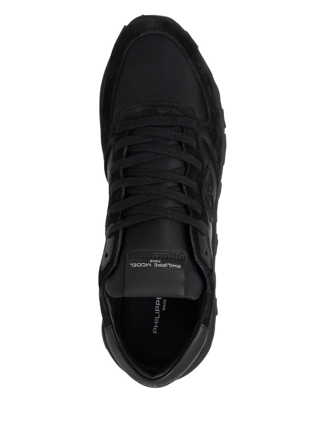 Scarpe Uomo Philippe Model Tropez Haute Total Black