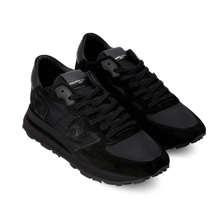 Scarpe Uomo Philippe Model Tropez Haute Total Black