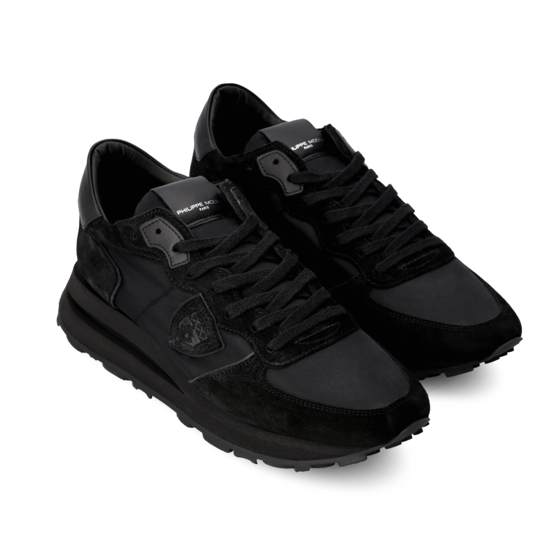 Scarpe Uomo Philippe Model Tropez Haute Total Black
