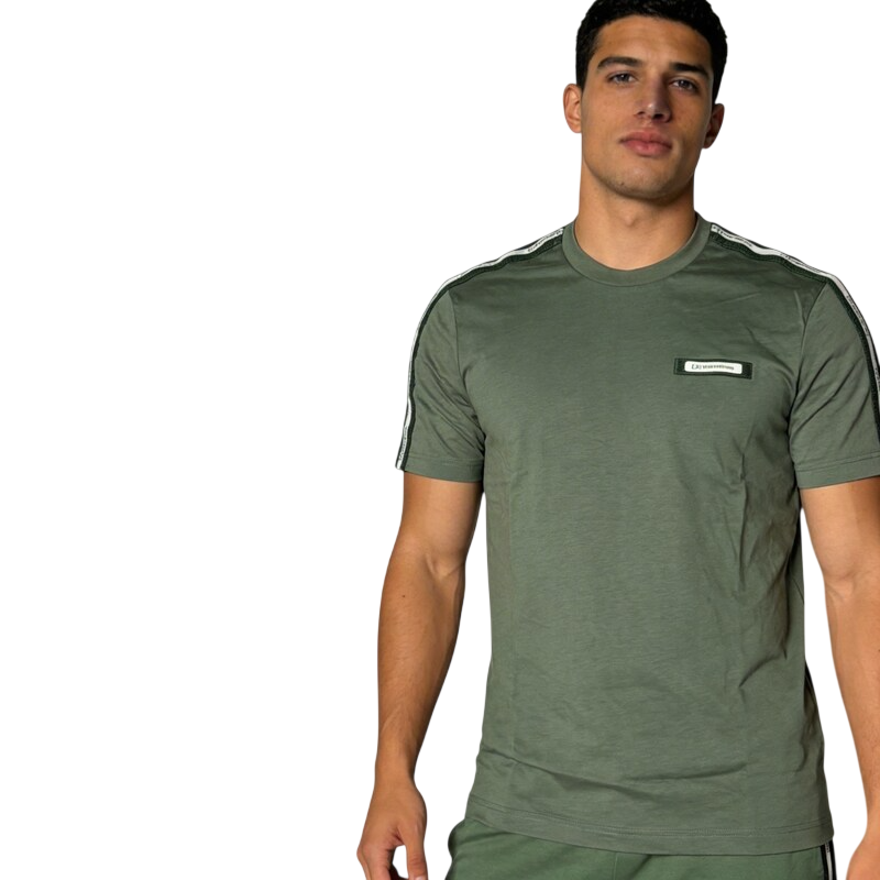 Completo Uomo EA7 Emporio Armani Cotone Misto Interlook Cilandro