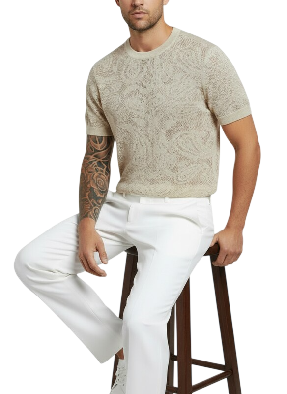 Maglia Uomo BERNA in Maglia Traforata