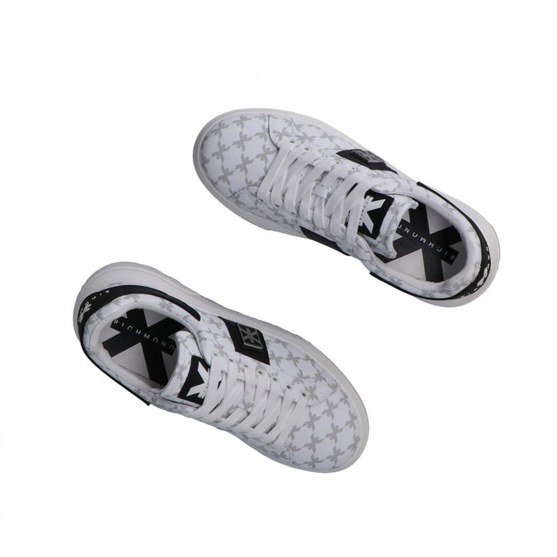 Scarpe Uomo Richmond Saffiano Multilogo