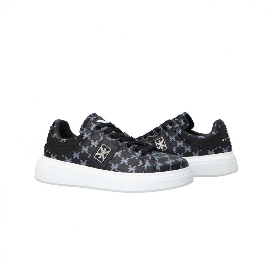 Scarpe Uomo Richmond Saffiano Multilogo N