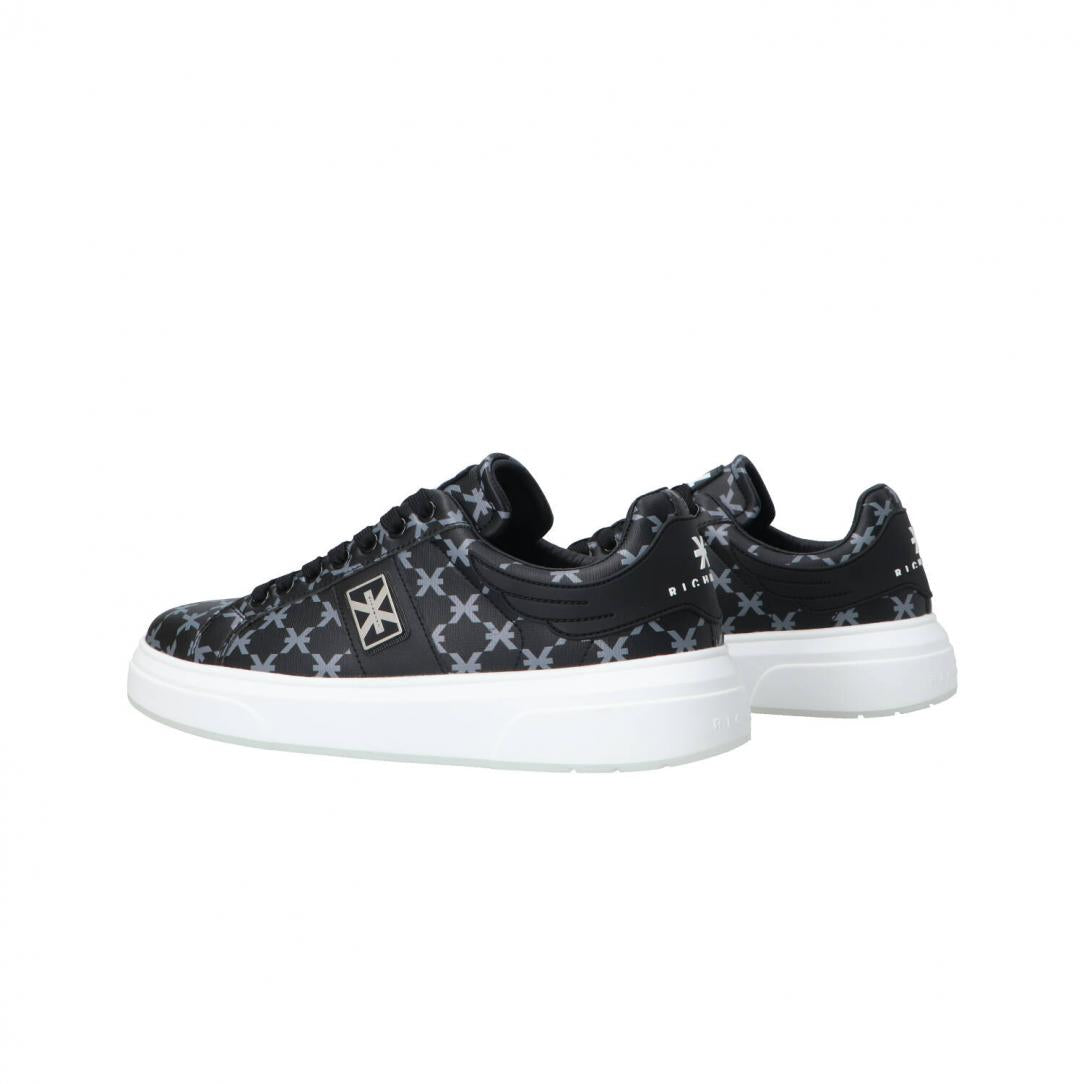 Scarpe Uomo Richmond Saffiano Multilogo N