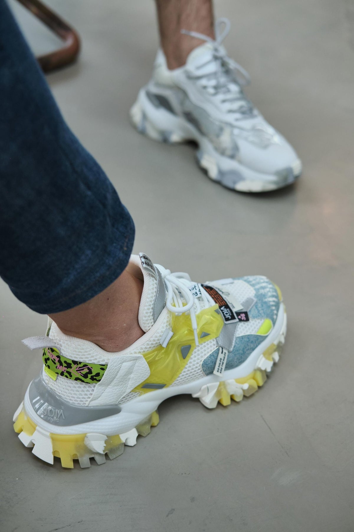 Scarpe Uomo JOIAPARIS LEGION DENIM WHITE