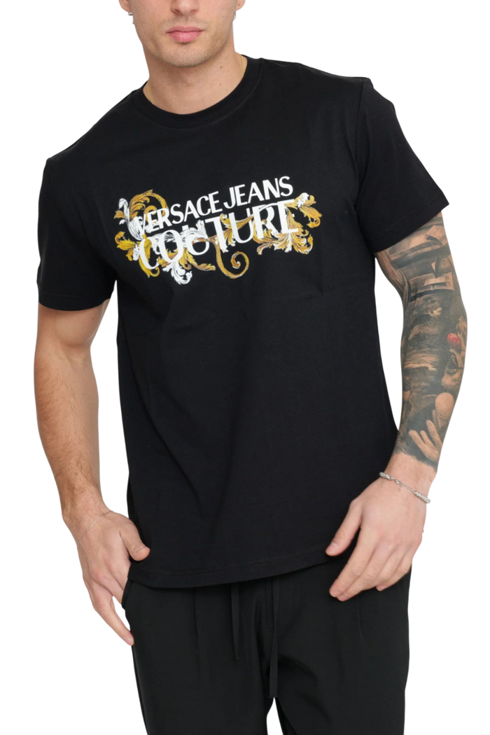 T-shirt Uomo VERSACE JEANS COUTURE V-Emblem Barocc
